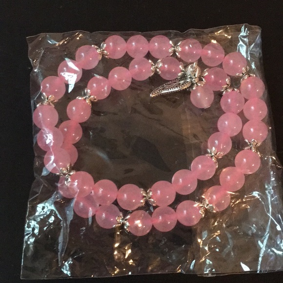 Brand NEW Pink love crystal bracelet - Picture 5 of 5